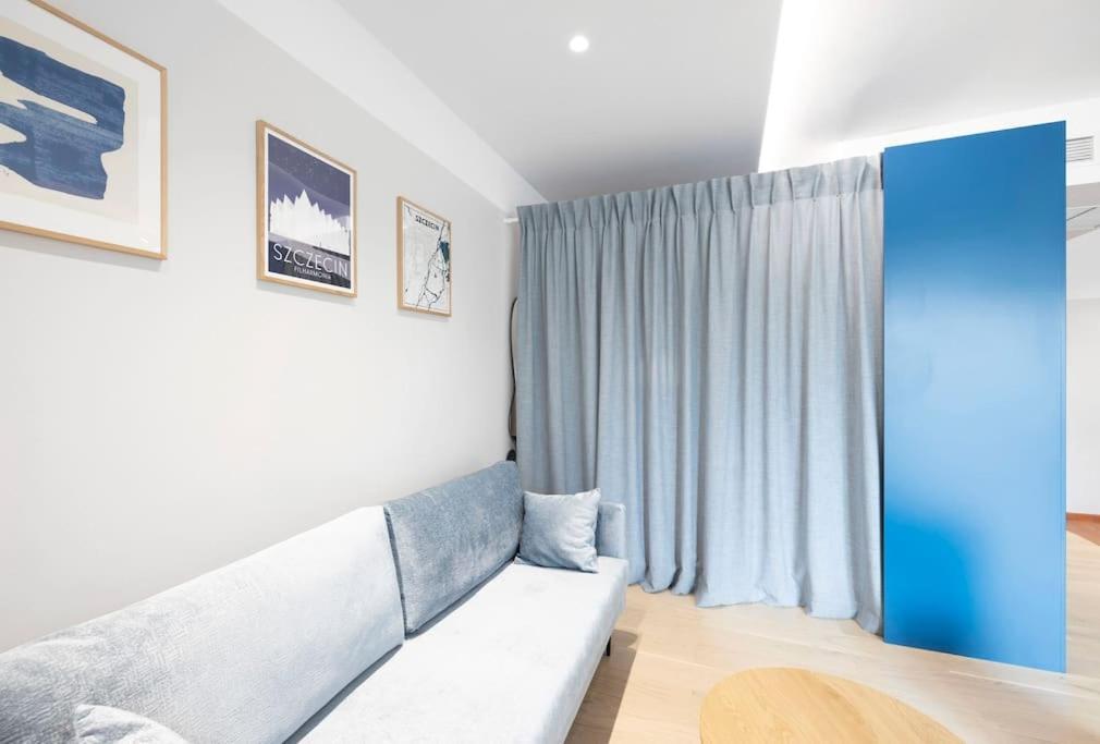 Apartament Blue City - Hanza Tower Szczecin Bagian luar foto