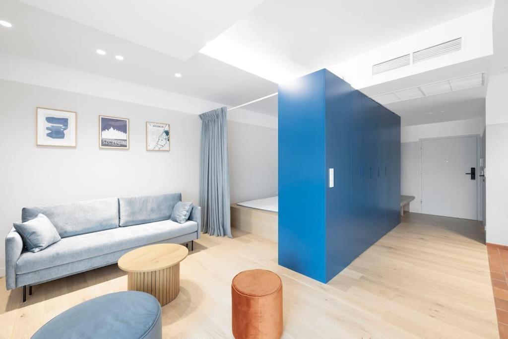 Apartament Blue City - Hanza Tower Szczecin Bagian luar foto