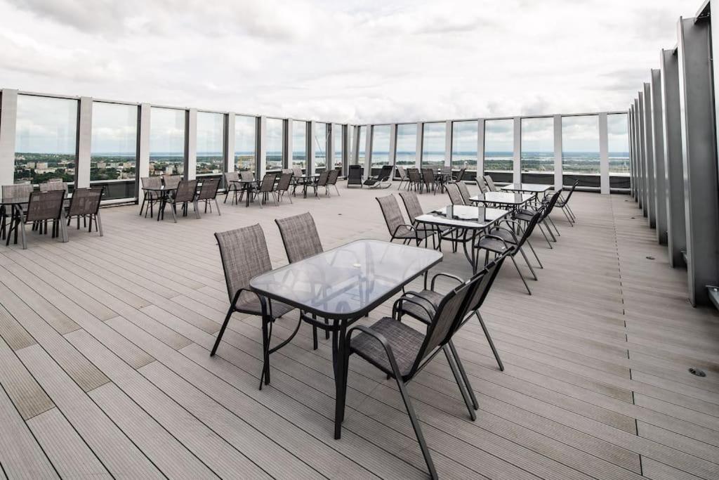 Apartament Blue City - Hanza Tower Szczecin Bagian luar foto